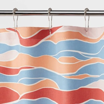 Topography Shower Curtain - Room Essentials™ - Image 2