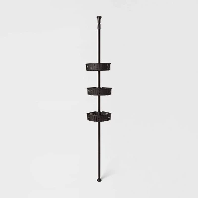 Steel Corner Tension Pole Caddy - Room Essentials™ - Image 3