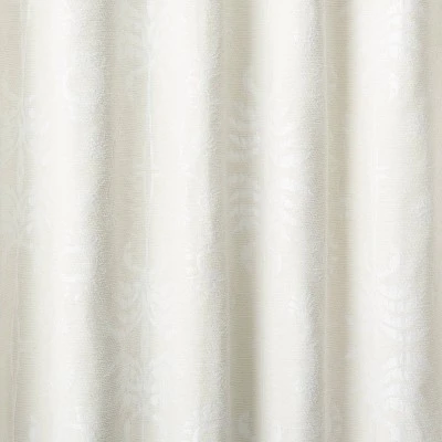 1pc Blackout Palm Frond Chenille Jacquard Window Curtain Panel - Opalhouse™ Designed With Jungalow™ - Image 3