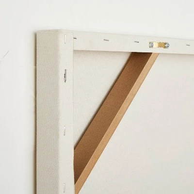 24" X 30" Floral Abstract Unframed Wall Canvas Green - Opalhouse™ Designed With Jungalow™ - Image 3