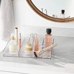 Bathroom Plastic Extra Large Cosmetic Organizer Clear - Brightroomâ„¢