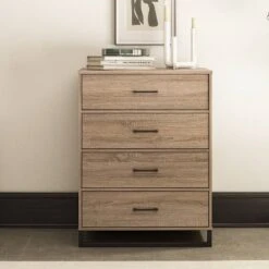 Mixed Material 4 Drawer Dresser - Room Essentials™