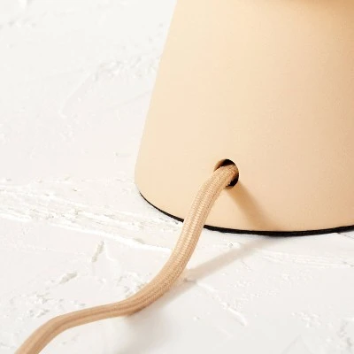 Ceramic Table Lamp With Rope Shade Brown (Includes LED Light Bulb) - Opalhouse™ Designed With Jungalow™ - Image 2