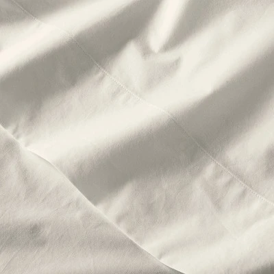 Washed Supima Percale Solid Pillowcase Set - Casalunaâ„¢ - Image 3