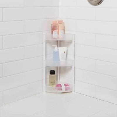 Trilateral Tower Caddy White - Room Essentials™