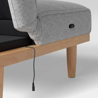 Convertible Sofa Bed Gray - Room Essentials™ - Image 5