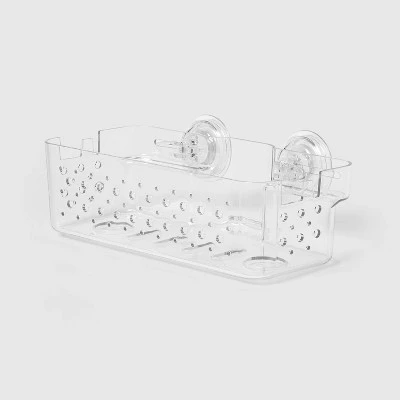 Suction Medium Basket Clear - Room Essentials™ - Image 2