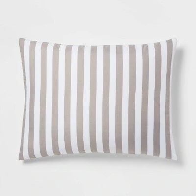 Stripe Microfiber Reversible Comforter & Sheet Set Gray - Room Essentials⢠- Image 7