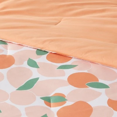 Reversible Microfiber Fruit Print Comforter - Room Essentials™ - Image 4