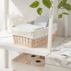 Tapered Woven Basket With Liner - Brightroomâ„¢