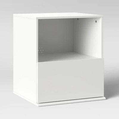 1 Drawer Modular Nightstand White - Room Essentials™ - Image 2