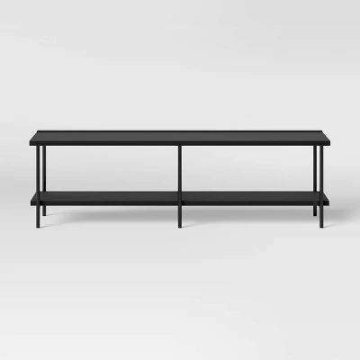 Wood And Metal TV Stand For TVs Up To 60" - Room Essentials⢠- Image 2