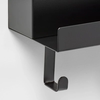 Metal Entryway Organizer Matte Black - Brightroomâ„¢ - Image 2