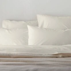 Washed Supima Percale Solid Pillowcase Set - Casaluna™