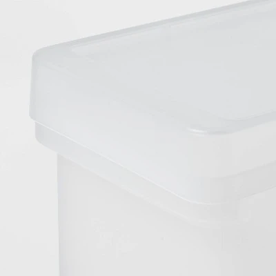 Plastic Hanging File Crate With Lid - Brightroomâ„¢ - Image 2