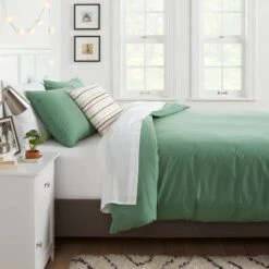 Easy-Care Duvet Cover & Sham Set - Room Essentials™