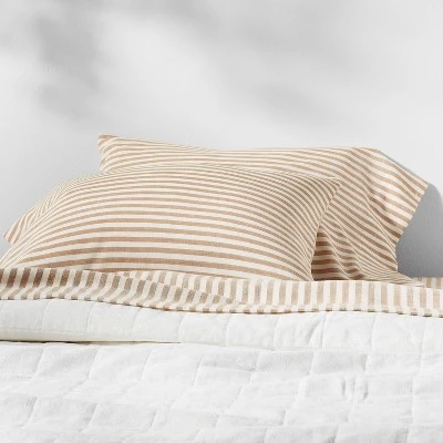 Linen Blend Pillowcase Set - Casalunaâ„¢