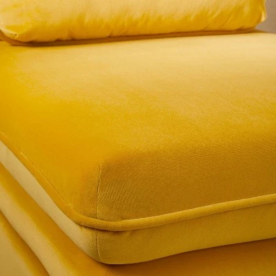 Bencia Slipper Chair Mustard - Opalhouse™ Designed With Jungalow™ - Image 4