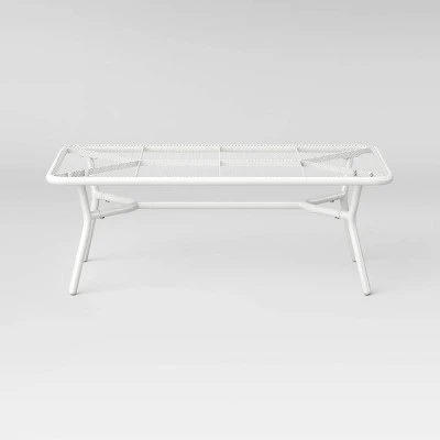 Metal Mesh Coffee Table - White - Room Essentials™ - Image 2