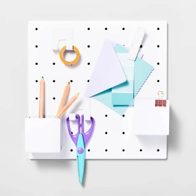 Pegboard Set White - Brightroomâ„¢ - Image 2