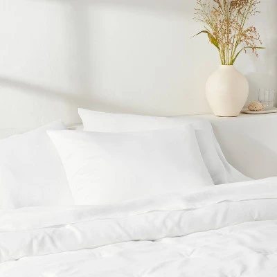 Lyocell Cotton Blend Comforter Sham - Casalunaâ„¢