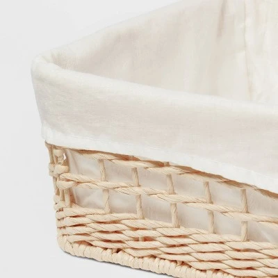 Tapered Woven Basket With Liner - Brightroomâ„¢ - Image 2