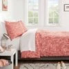 Tread Reversible Microfiber Comforter & Sheets Set Warm Red - Room Essentials™
