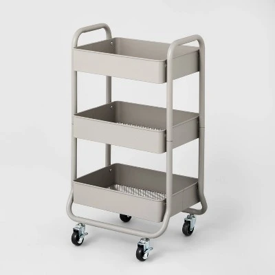 3 Tier Metal Utility Cart - Brightroomâ„¢ - Image 4