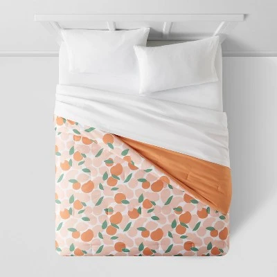 Reversible Microfiber Fruit Print Comforter - Room Essentials™ - Image 2