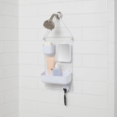 Adjustable Shower Caddy White - Room Essentials™
