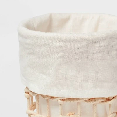 Round Woven Basket With Liner - Brightroomâ„¢ - Image 2