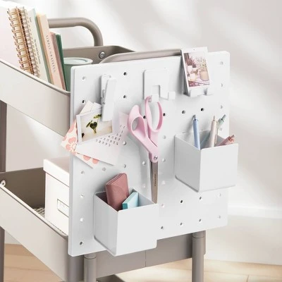 Pegboard Set White - Brightroomâ„¢