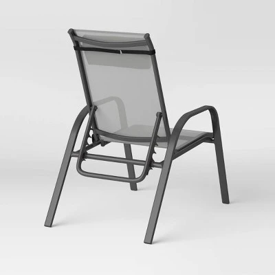 5pc Adjustable Back Patio Chat Set - Gray - Room Essentials™ - Image 5