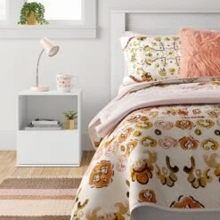 1 Drawer Modular Nightstand White - Room Essentialsâ˘