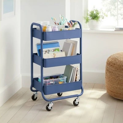 3 Tier Metal Utility Cart - Brightroomâ„¢