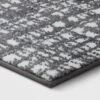 20"x30" Cross Hatch Tufted Bath Rug Gray - Room Essentials™